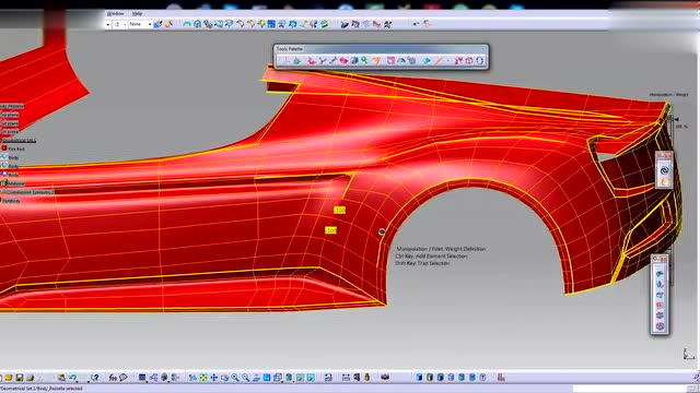 Catia Imagine and shape- Ferrari Concept
